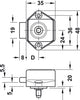 Mini Push-Lock Case BS 15mm UH MN
