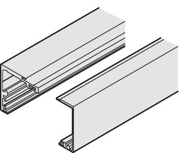 Slido Cls 50/120F TopTrack/Wall 2.0m