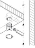 Minifix 15 Housing 15/16mm wo Rim White