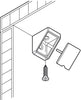 Mini Corner Connector 21x18mm Dark Brown