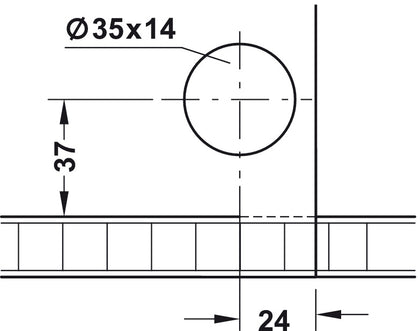 SlidoFold 25 VF Fitting Set 2Door