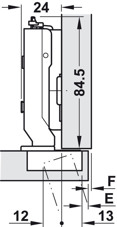 Tiomos 110D Hinge Click w SC Imp Full+