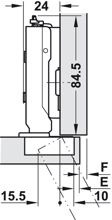 Tiomos 120D Hinge Click w SC DF Full