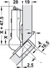 Tiomos 110/45D Hinge Click wo SC SF Full