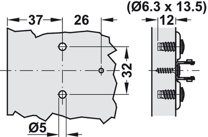 Tiomos Econ 0mm M.Plt Click 3 Cruci PM