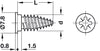 Varianta HC Screw Cyl D5.0x14mm Galv