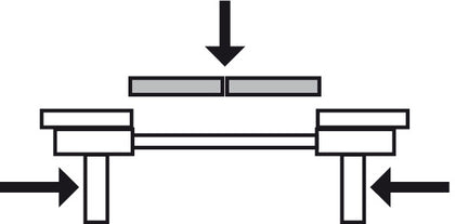 Extend Table Runners 90kg 740mm St Galv