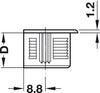 Rafix 20 Housing wo Ridge 16mm Pl Beige