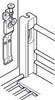 PO Wire Bskt Set 30kg 800mm Lin St PC