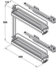 VS SUB Slim 150mm PO 90D 2-Tier Lva