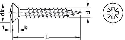 Hospa Scr Ful Rsd PZ2 D4.0x35mm SNP