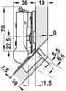 Tiomos 110/45D Hinge Click w SC SF Full