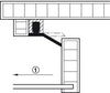 Drawer Lever Type Stop Plastic