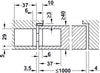 Startec Conc Mortice 3D Hinge RH ZA PNP