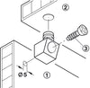 Uno 1 KD Fitting D5mm Pl White