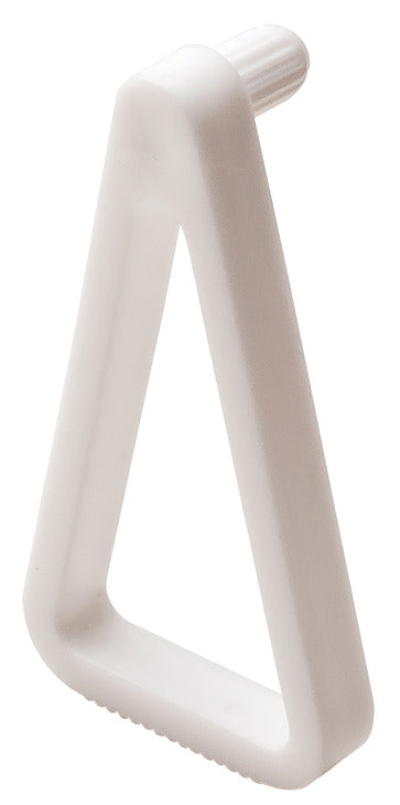 Shelf Retainer D5/19mm Plug Pl White