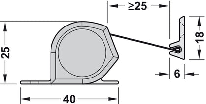 Athmer NR-25 Finger Protection Blind Sys