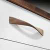 Twist Pull Handle Unfin Oak 320mm cc