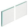 MX Glass Side Panel Satin Gls 500mm CLR
