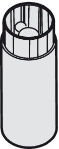 Loox LED4010 Stack Spacer Module Blk