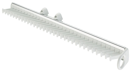 W/Robe PO Tie Rack 505mm 32 Ties White