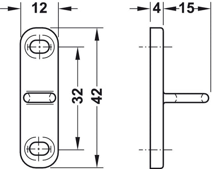 Dialock EFL3 Locking Plate wo MonContact