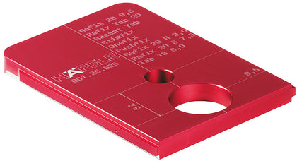 Red Jig Drill Guide-Rafix 20Tab 181Fix