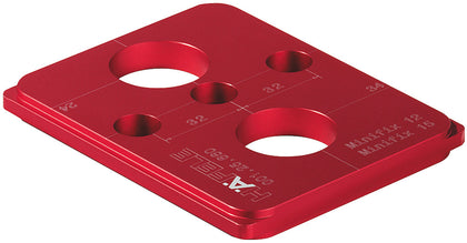 Red Jig Drill Guide Minifix 12/15