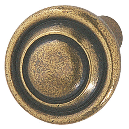 Eden Knob ZA Ant Brass D32x25mm