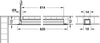 Loox LED2005 Bar Lgt 12V/2.8W 3400K Slv