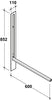 PBA ProCAP Drop Down Rail 952x700mm Wht