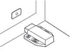 Magnetic Pressure Catch 1.4kg SGY Brown