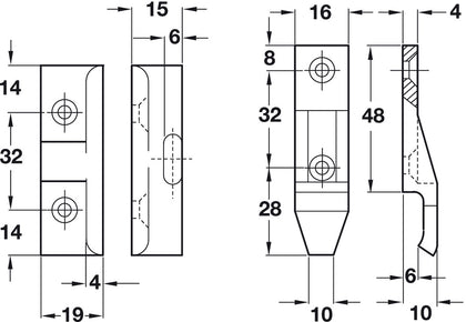 Keku Dbl Partition Fasten Set AD Hospa