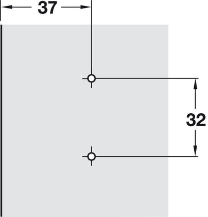 4mm M.Plt 1prt Slide Cruci St Hospa