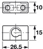 Rod Guide for D6mm Profile ZA/Pl PNP