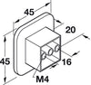 Flynn Knob ZA SS Effect 45x45mm