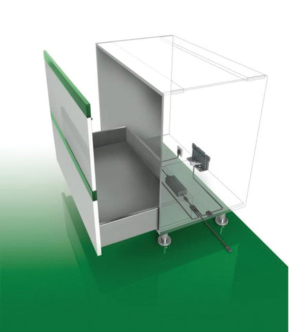 Sensomatic Sgl Drw Electric Open Sys Set