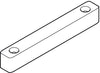 Guide Opaque Fibre/Poly 18x127x16mm