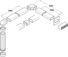 Sys4-4a Ducting Set x3m White