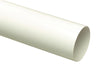 Sys4 Rigid Pipe 1000mm rigid White PVC