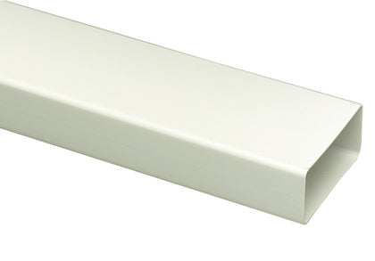 Sys5a Flat Duct 1000mm White PVC
