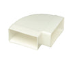 Sys5a Horizontal 90D Bend Connector Wht