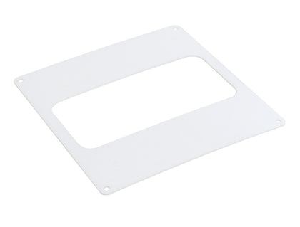 Sys5a Flat Rect Wall Plate 260x117mm Wht