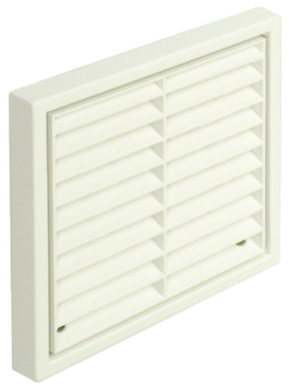 Sys4 Fix Louvre Grille Rnd Spigot White