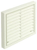 Sys6 Fix Louvre Grille Rnd Spigot White