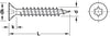 Spax Scr Ful Csk TS20 D3.5x45mm Wrx 200