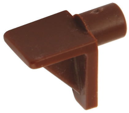 Shelf Support D6mm w Groove Plug Pl Brw