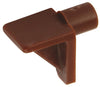 Shelf Support D6mm w Groove Plug Pl Brw