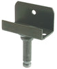 Pin/L Mount Plate Blk Galv St D8mm