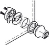 Glass Door Cyl Lock Diff PL3001 MNP